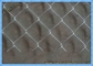 2 pollici del PVC di sicurezza del diamante della rete metallica di recinto rivestito del collegamento a catena