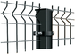 La sicurezza ha saldato i pannelli che Curvy del recinto della rete metallica 3D il PVC ha ricoperto il calibro di cavo di 2.0-4.0mm