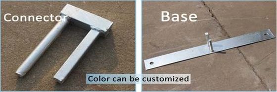 6ft x 8ft Industrial Temporary Fence Finish Panels Powder Coated Strong Brace