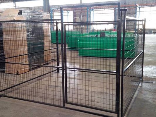 Recinzione Temporanea Saldata per il Canada con Pannelli Rivestiti a Polvere ad Ancoraggio Solido per Cantieri Edili