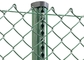 Il PVC galvanizzato ha ricoperto il rotolo di Diamond Mesh Wire Chain Link Fence