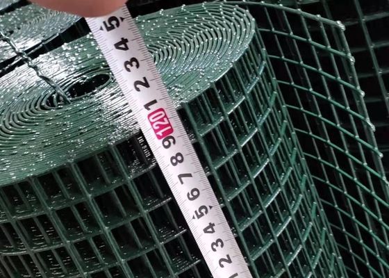 il PVC colorato verde dello SGS 3/4X3/4 ha ricoperto il cavo saldato Mesh Rolls For Poultry