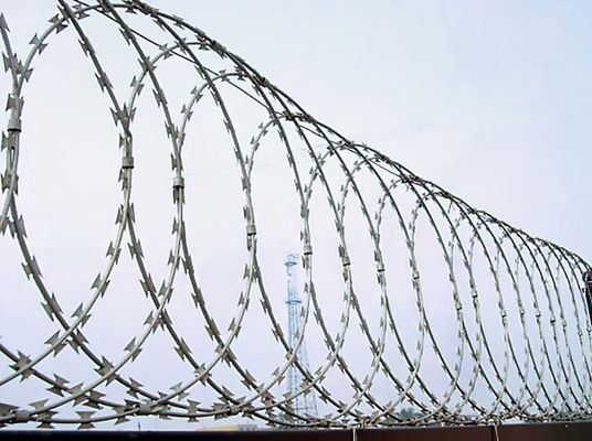 Razor a profilo piatto 0,5 mm Concertina filo spinato BTO-22