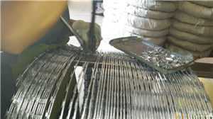 Filo Spinato Zincato Concertina Bto10 per Prigioni