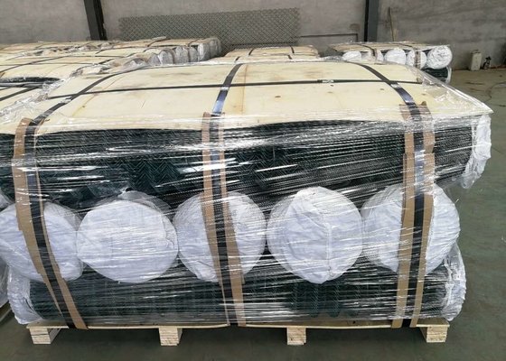 Il PVC ha ricoperto il rotolo galvanizzato immerso caldo del recinto 1mx30m del collegamento a catena