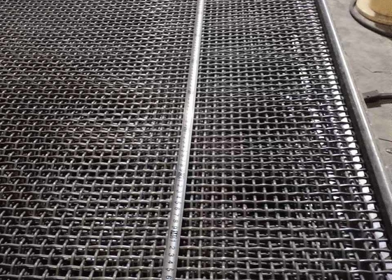 1.98X30m 65mn Prezzo del rullo a maglie dello schermo a tamburo vibrante in acciaio