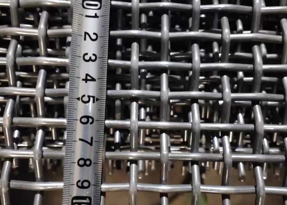 Maglia ad alta resistenza del vaglio vibrante della roccia della cava di estrazione mineraria del filo di acciaio per il setaccio di pietra