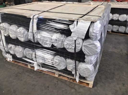 Il calibro 6 6 piedi ha galvanizzato il portone industriale del recinto del collegamento a catena, recinto di filo metallico del collegamento a catena per difesa