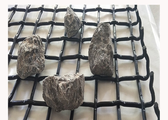 maglia huahaiyuan estraente dello schermo della roccia dello schermo della cava del vaglio oscillante della maglia 65Mn del frantoio per pietre
