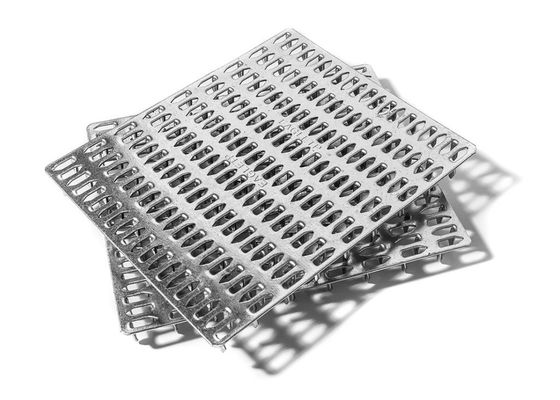 progettazione galvanizzata immersa calda del Odm di rettangolo degli anti piatti spaccati di 25mm×75mm