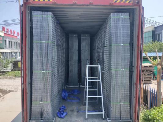 caldo saldato di Mesh Panel 6mm del cavo di acciaio inossidabile 2x2 immerso galvanizzato