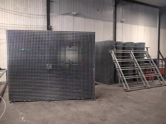 1m*2m ha galvanizzato il cavo saldato Mesh Panels Sheet rinforzo d'altezza di 10 x di 10 cm