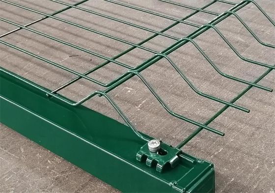 Il cavo saldato decorativo all'aperto galvanizzato Mesh Garden Fence 3d ha curvato