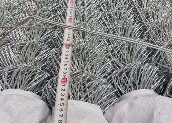 Recinto Galvanized Pvc Coated del collegamento a catena del calibro di Diamond Hole 8