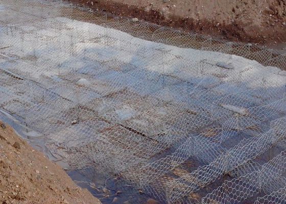 80 x 100 millimetri hanno saldato i canestri del gabbione/m. esagonale galvanizzata delle reti metalliche 3 x 1 x 1