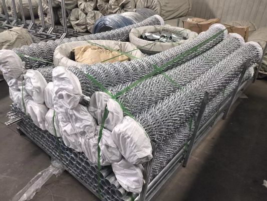 Caldo del recinto 3.7mm *75mm del collegamento a catena del calibro da 3 Ft 9 immerso ha galvanizzato