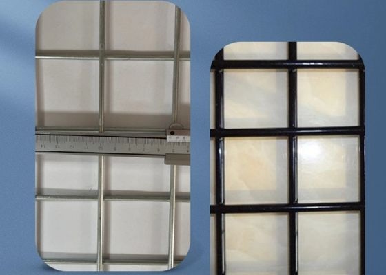 100 x 100 mm di lamiere di maglia galvanizzata / pannello di maglia di filo saldato