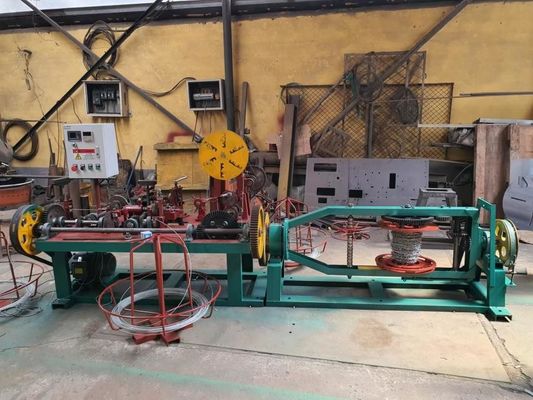 Fabbricazione di filo spinato ordinario a doppio filo 70 kg/ora