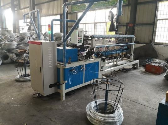 Macchina a maglia automatica a doppio filo di diamanti per recinzioni a legame a catena