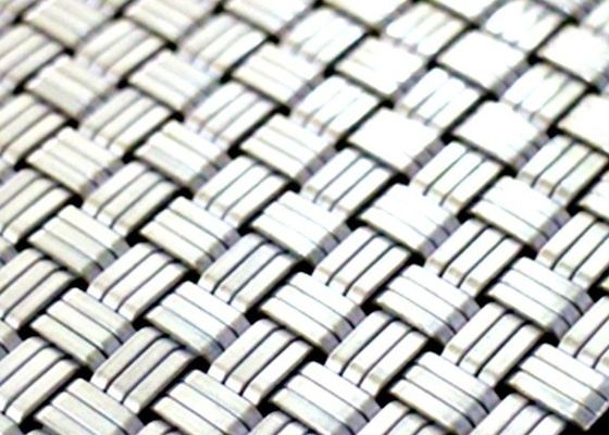 Ss316 Architettonica Tessuto a maglia metallo schermo stretta per facciata di costruzione