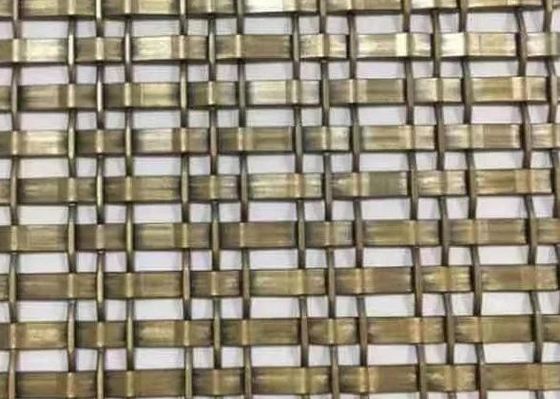 Acciaio Decorativo Bronzo Metallo Wire Screen Architettura Mesh Catena bobina appesa Drapery soffitto tenda
