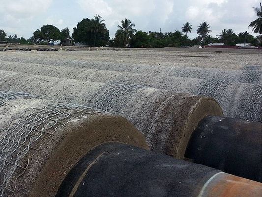 Pilotaggio offshore Contraspondere Griglia saldata per rafforzare lo strato di calcestruzzo del gasdotto