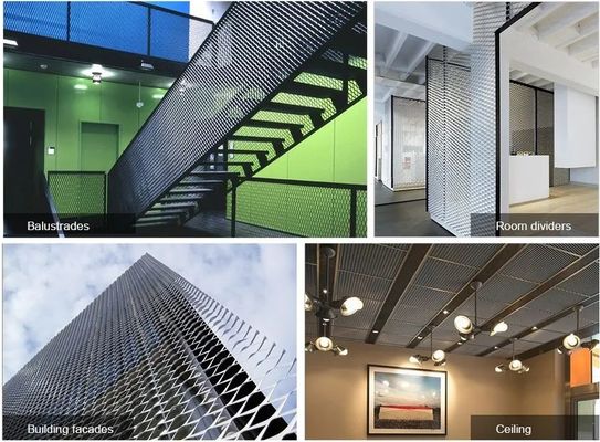 Diamante appiattito in espansione della lamina di metallo di acciaio inossidabile