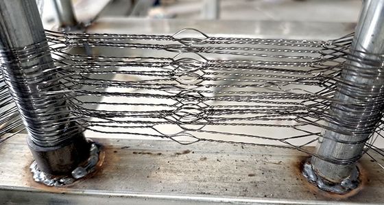 MZP Rete Metallica Antitank 10x10x1.4m Barriera a Bassa Visibilità