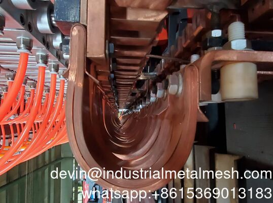 Macchina per maglie pneumatiche automatiche Macchina per maglie di filo di acciaio