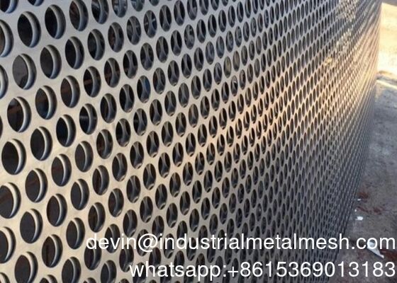 Acciaio inossidabile 304 Ronda buca perforata rete di filo metallico