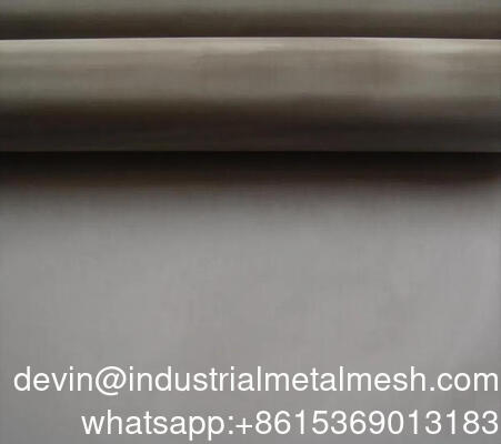 Ultrafine 304 316 Anti ruggine Acciaio inossidabile Woven Wire Mesh Sieve Net Filtering Screens per attrezzature di laboratorio