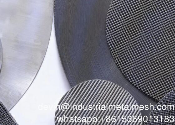 Rete quadrata in acciaio a basso carbonio per filtrazione per uso generale