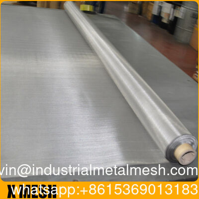 Griglia di acciaio inossidabile di tessuto semplice di diametro 0.02-5.0 mm di filo e 1-500 mesh