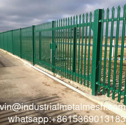 Fence ornamentale in acciaio nero