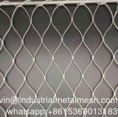 Rete in acciaio inox 304 316/Rete in cavo/Rete metallica per pareti verdi e decorative per la sicurezza