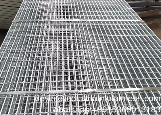 Maglia 30 X 100 mm Soffitto Grata in acciaio Piattaforma in acciaio marino a forma piatta
