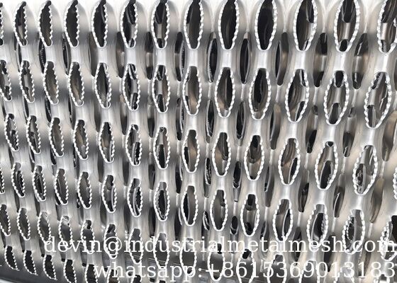 Griglia galvanizzata in acciaio, grata di sicurezza per scalinate/corsette/cammini di sicurezza industriale