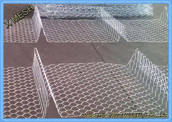 muro di sostegno d'acciaio tessuto galvanizzato immerso caldo saldato d'apertura di Reno Matress dei canestri del gabbione di 8x10cm