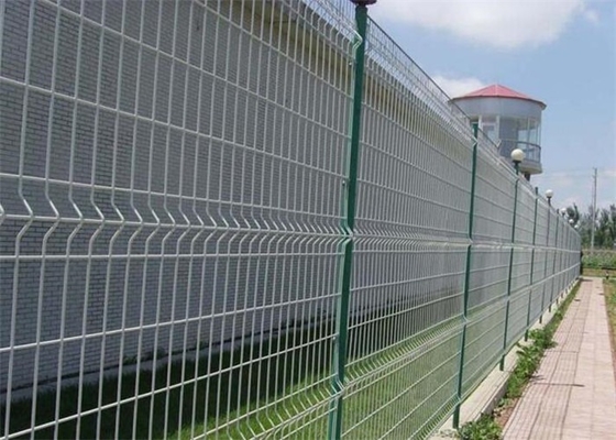 Giardino Iso9001 del recinto curvo rivestimento del metallo saldato della polvere o del PVC passato