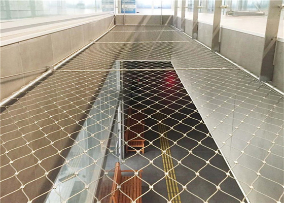 Cavo metallico tessuto Mesh For Protection Zoo/scuola/azienda agricola di acciaio inossidabile 304 316