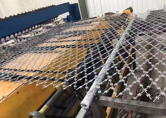 Il cavo galvanizzato immerso caldo Bto22 del rasoio ha saldato per la linea di scartamento normale ferrovia