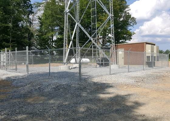 il diametro di 3mm 6 Ft ha galvanizzato la recinzione per la recinzione della torre cellulare
