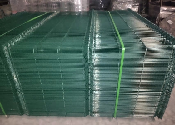 Il PVC ha ricoperto il pannello di piegamento 3d ha curvato il cavo saldato Mesh Fence